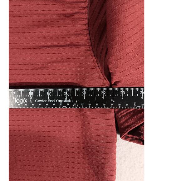 Nike Golf Sphere Dry Polo Shirt Large Red Performance Dri-Fit Taiwan tiget woods - Picture 5 of 7